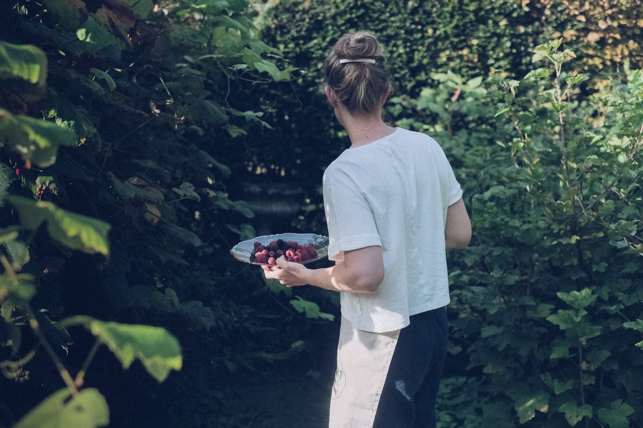 Taart Karamelle lokale en biologische ingrediënten